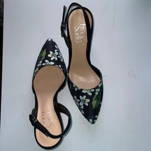 Franco Sarto floral shoes 6M